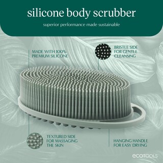 Foto 4 | Exfoliante Corporal De Silicona Ecotools Para Una Limpieza Suave, 1 Unidad - Venta Internacional.