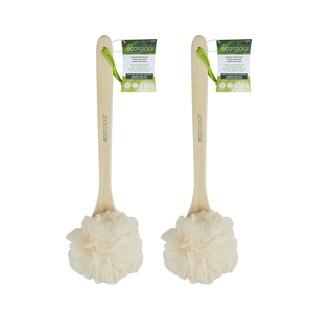Foto 2 | Cepillo De Baño Ecotools Ecopouf Con Mango Largo Y Malla Reciclada - Venta Internacional.