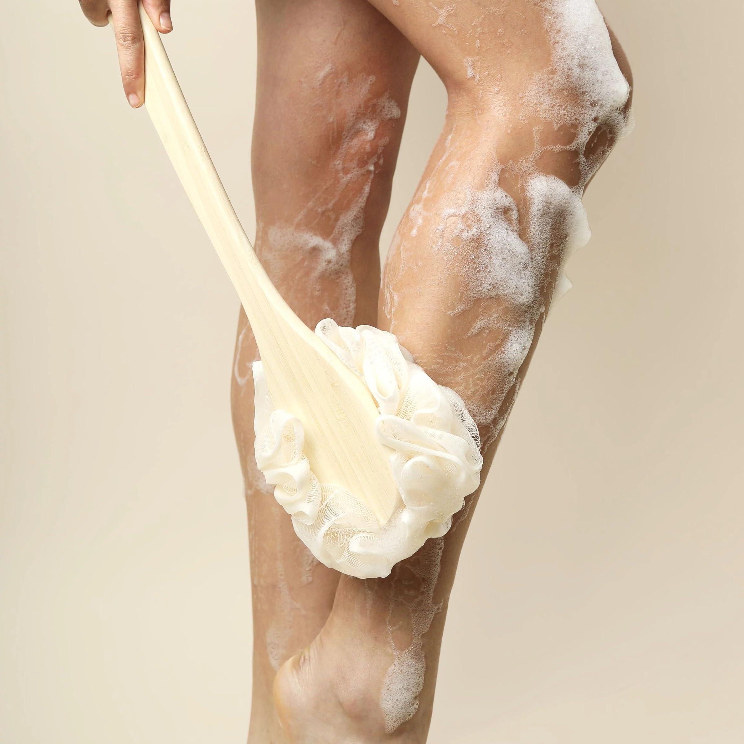 Foto 5 | Cepillo De Baño Ecotools Ecopouf Con Mango Largo Y Malla Reciclada - Venta Internacional.