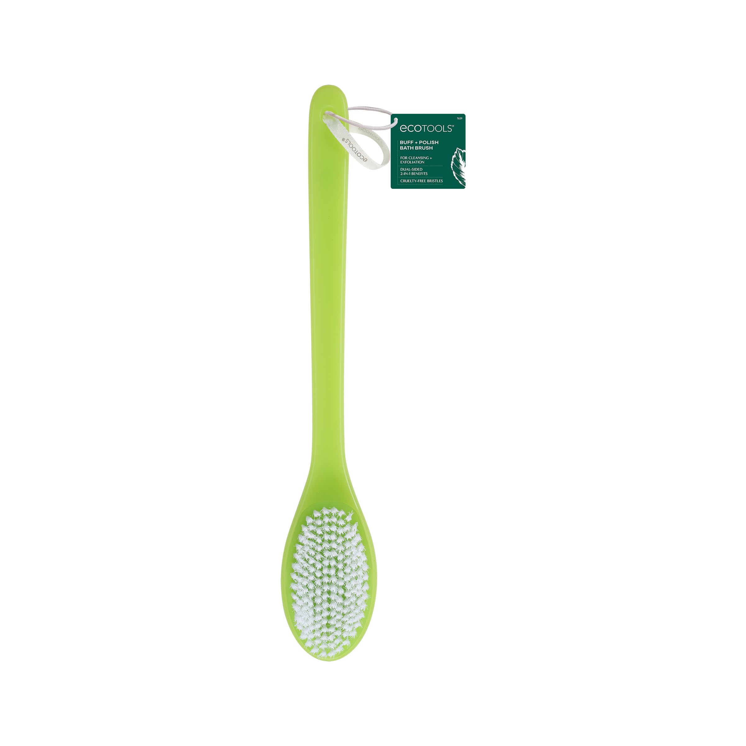 Foto 2 pulgar | Cepillo De Baño Ecotools Buff + Polish De Mango Largo, 1 Unidad - Venta Internacional.