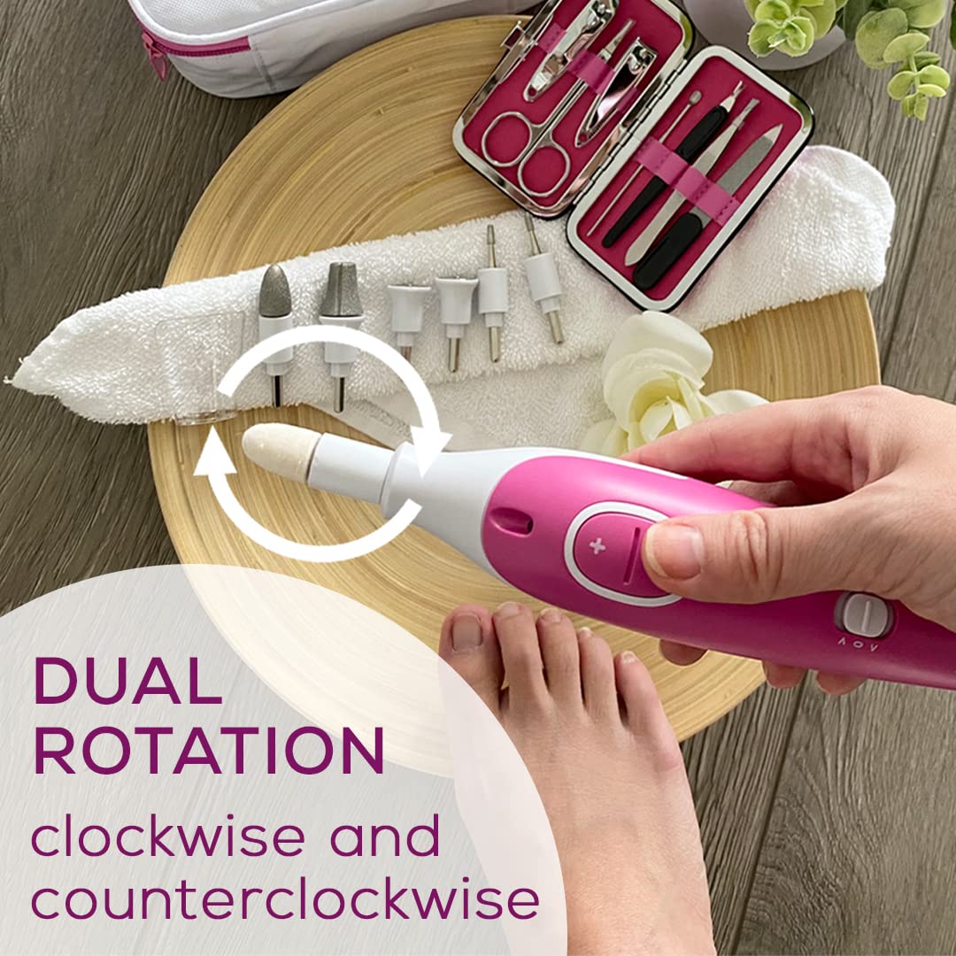 Foto 2 | Set De Taladros Para Manicura Y Pedicura Beurer Mp44, Color Rosa - Venta Internacional.