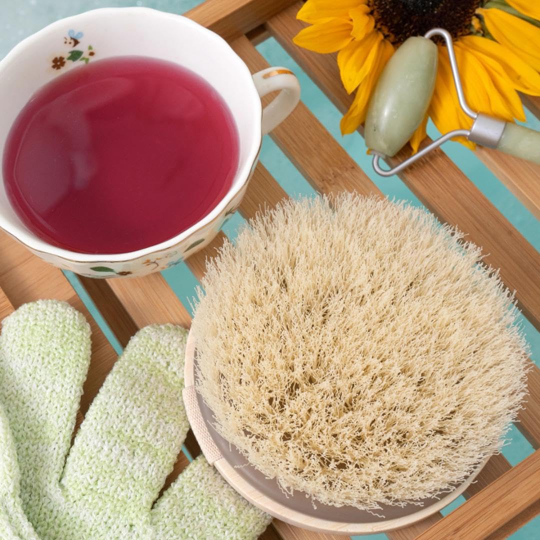 Foto 5 | Guantes De Baño Y Ducha Ecotools, Redes Recicladas, 6 Pares - Venta Internacional.