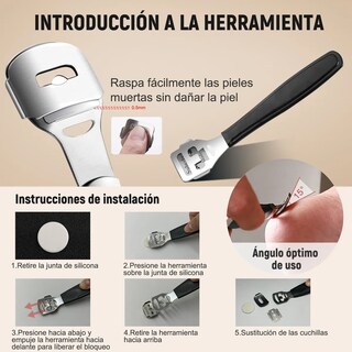 Foto 5 | Removedor De Callos Lab.g Electrico 18 Piezas Máquinas Exfoliadoras Negro