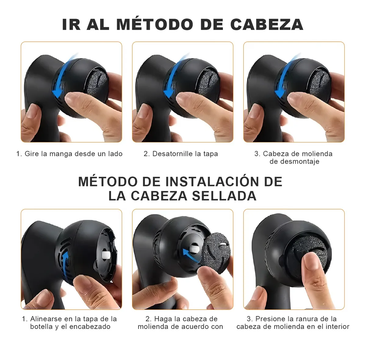 Foto 6 pulgar | Removedor De Callos Lab.g Eléctrico Para Pies Máquinas Exfoliador Negro