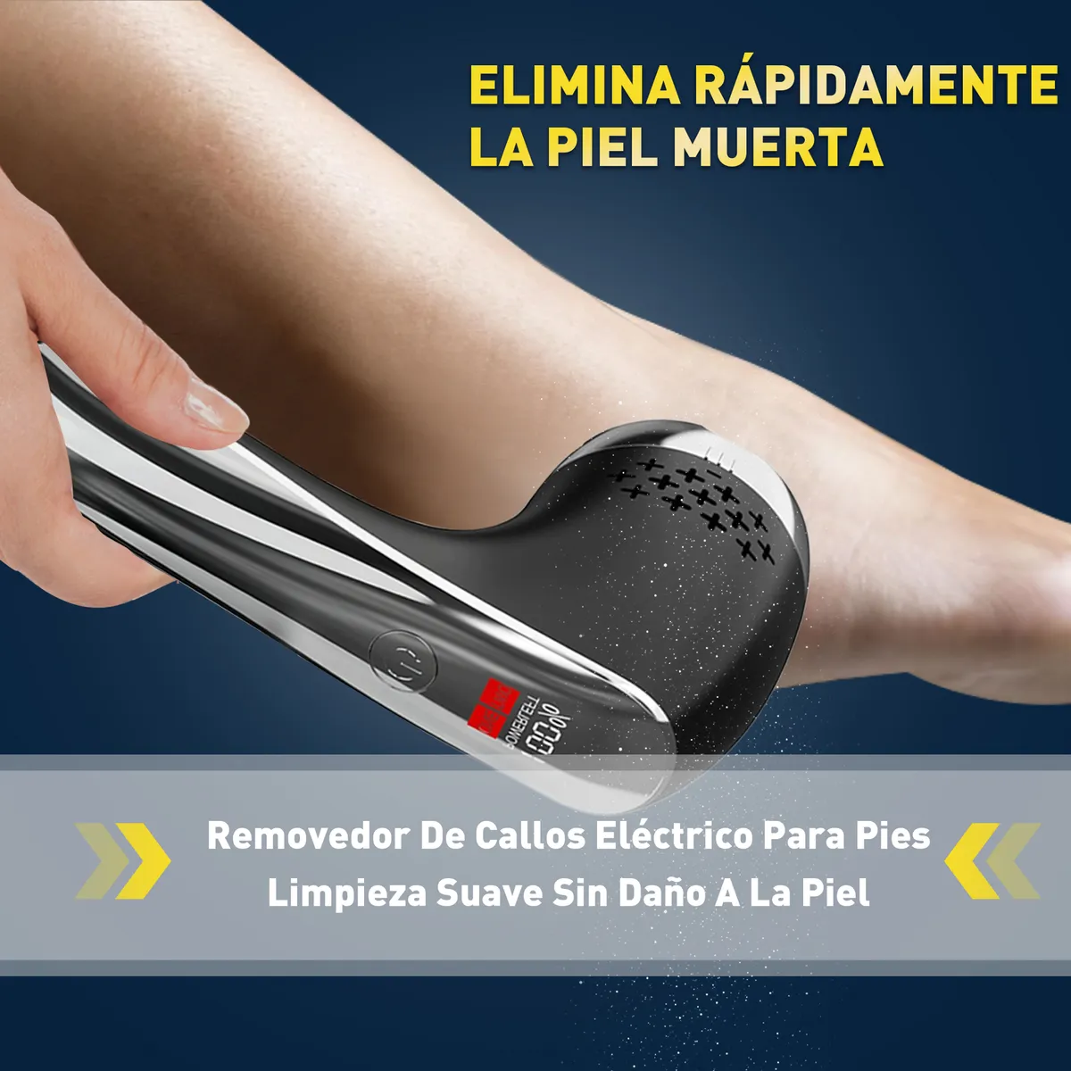 Foto 4 pulgar | Removedor De Callos Belug  Eléctrico Lima De Pies Kit Pedicure Negro