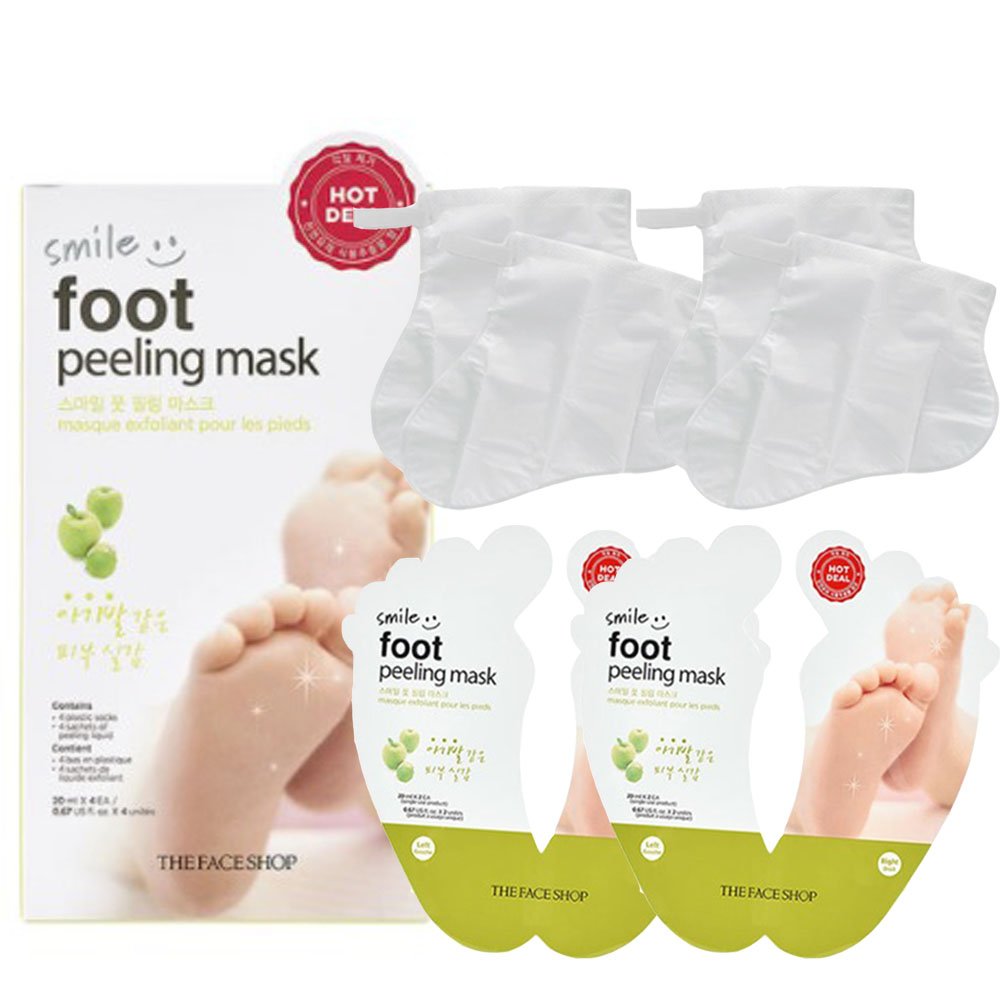 Foto 1 | Mascarilla Exfoliante Para Pies The Face Shop Smile K-beauty - Venta Internacional.