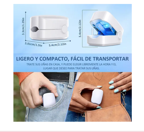 Foto 5 pulgar | Laser Para Tratamiento Remedio Hongos Unas Onicomicosis