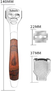 Foto 1 | Set De Afeitadora De Pies Para Pedicura Y Eliminación De Callos Huoguo Con Cuchillas - Venta Internacional.