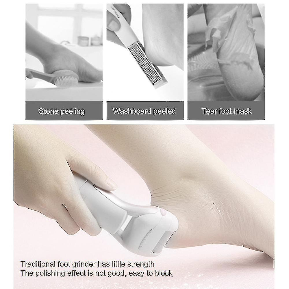 Foto 4 pulgar | Afilador De Pies Eléctrico Para Quitar Callos Huoguo Con Papel De Lija - Venta Internacional.