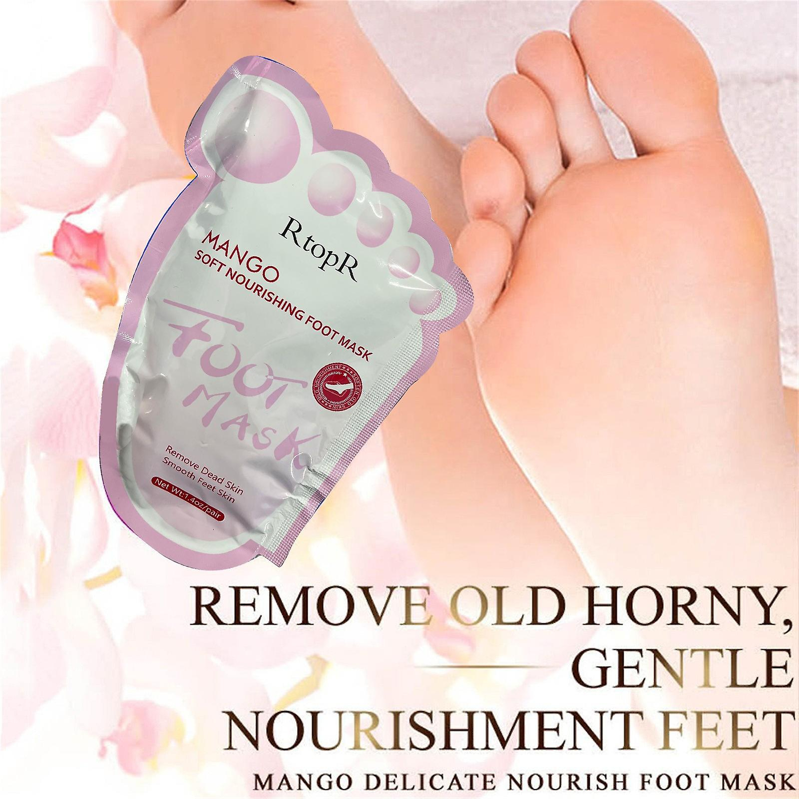 Foto 2 pulgar | Mascarilla Exfoliante Para Pies Huoguo  Elimina La Piel Muerta  1 Par - Venta Internacional.