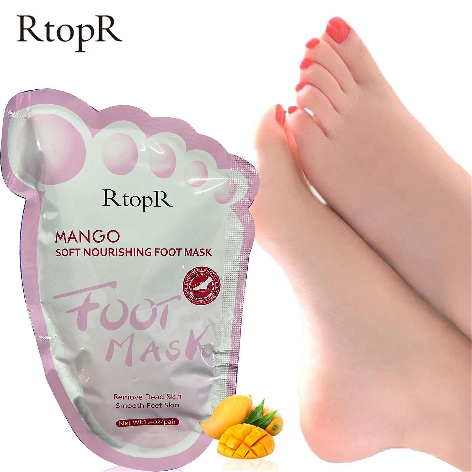 Foto 6 pulgar | Mascarilla Exfoliante Para Pies Huoguo  Elimina La Piel Muerta  1 Par - Venta Internacional.