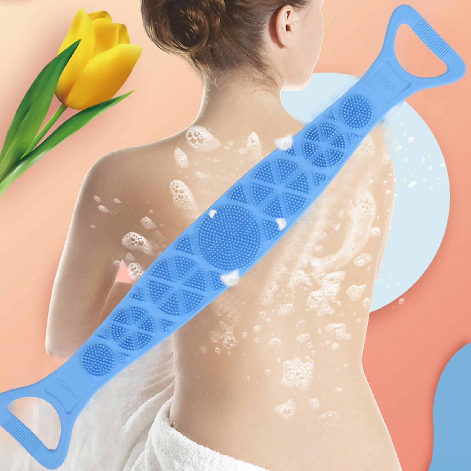 Foto 2 | Cepillo De Ducha De Silicona Exfoliante Body Brush Bath Belt - Venta Internacional.