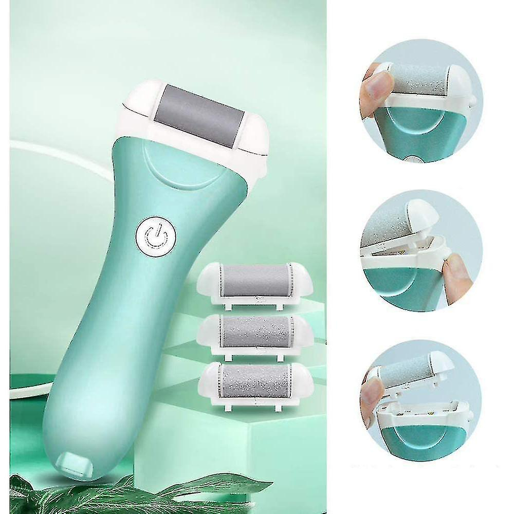 Foto 4 pulgar | Removedor Eléctrico Para Limar La Piel Dura  Recargable  Verde - Venta Internacional.
