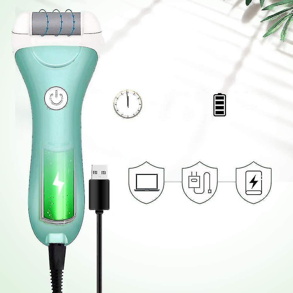 Foto 5 pulgar | Removedor Eléctrico Para Limar La Piel Dura  Recargable  Verde - Venta Internacional.