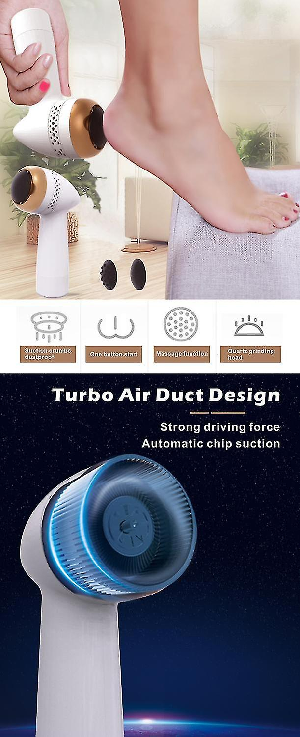 Foto 5 pulgar | Herramienta Eléctrica Para El Cuidado De Los Pies Para Eliminar Callos Con Aspiradora Huoguo - Venta Internacional.