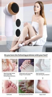 Foto 5 | Herramienta Eléctrica Para El Cuidado De Los Pies Para Eliminar Callos Con Aspiradora Huoguo - Venta Internacional.