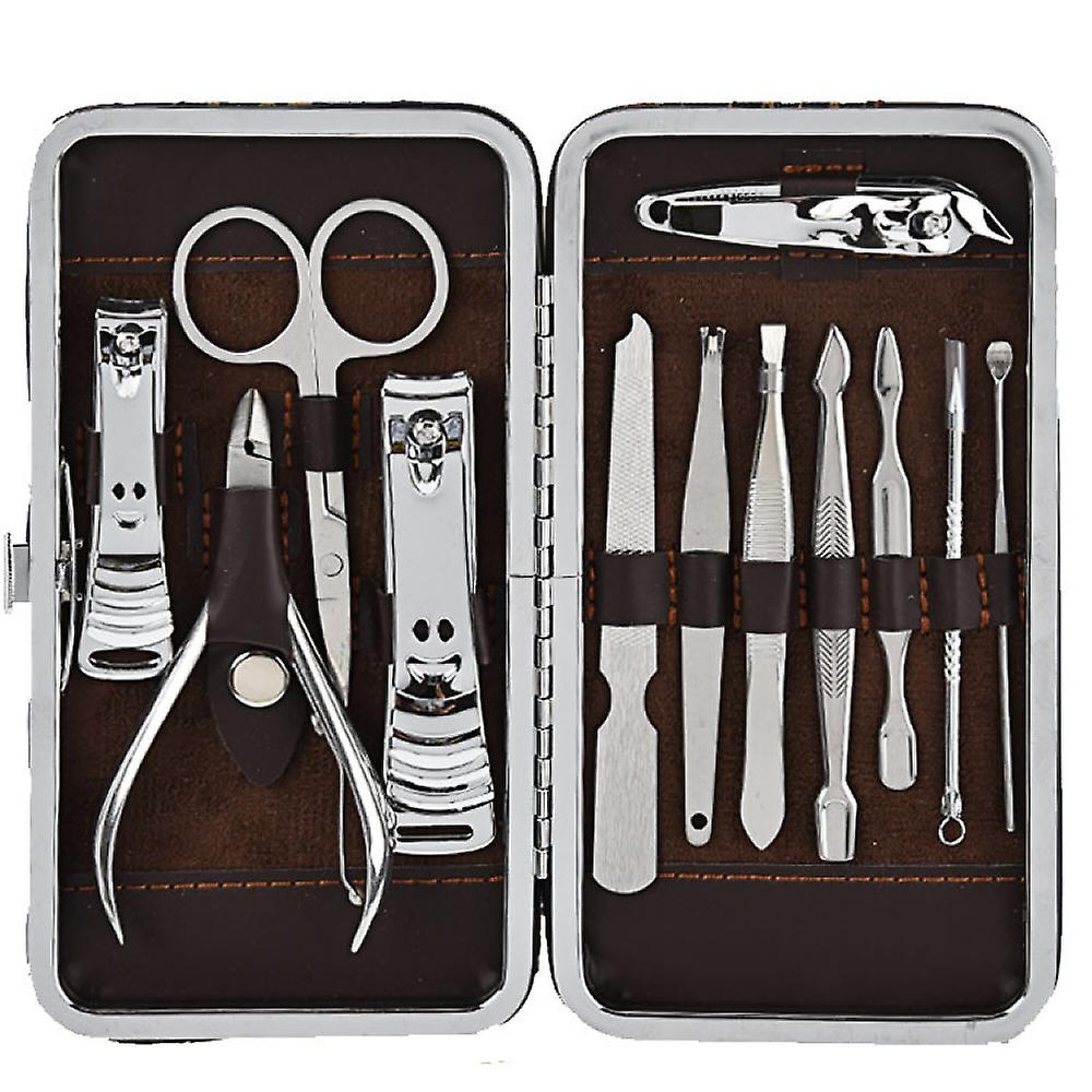 Foto 4 pulgar | Set De Manicura Y Pedicura Huoguo  Cortaúñas  Con Funda - Venta Internacional.