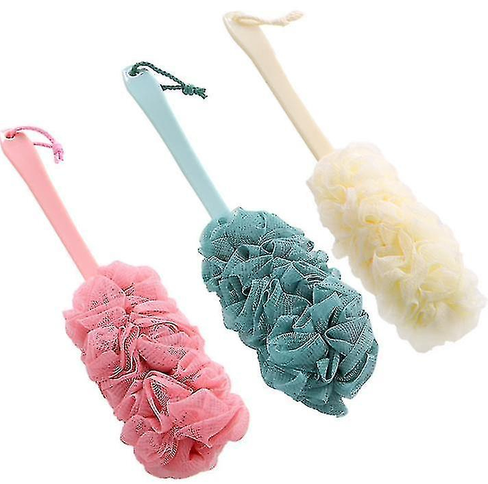 Foto 5 pulgar | Cepillo De Baño Huoguo  Mango Largo  Para Fregar  Color Rosa - Venta Internacional.