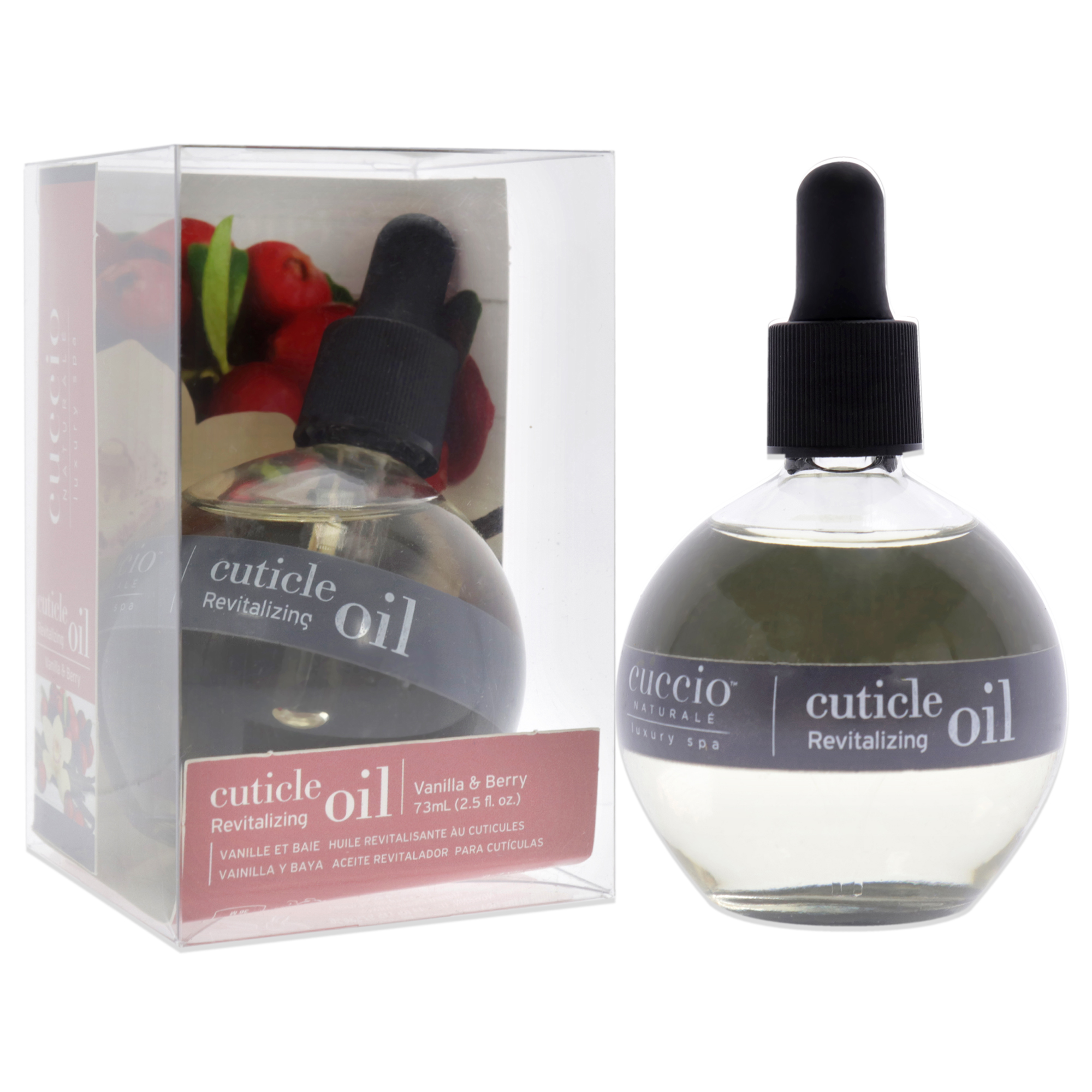 Foto 4 pulgar | Cuticle Revitalizing Oil - Vanilla And Berry Cuccio Naturale Transparent Colour