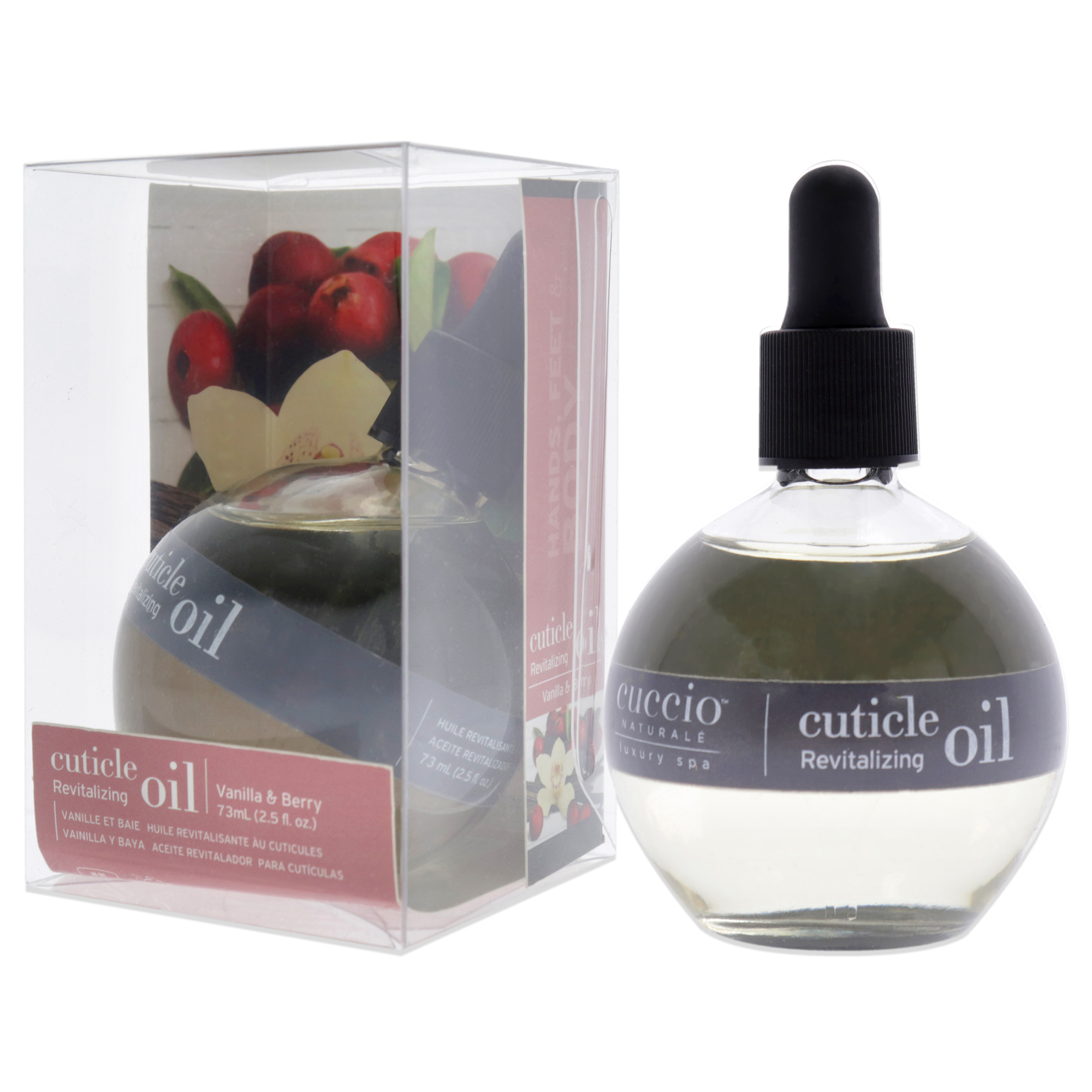Foto 5 pulgar | Cuticle Revitalizing Oil - Vanilla And Berry Cuccio Naturale Transparent Colour
