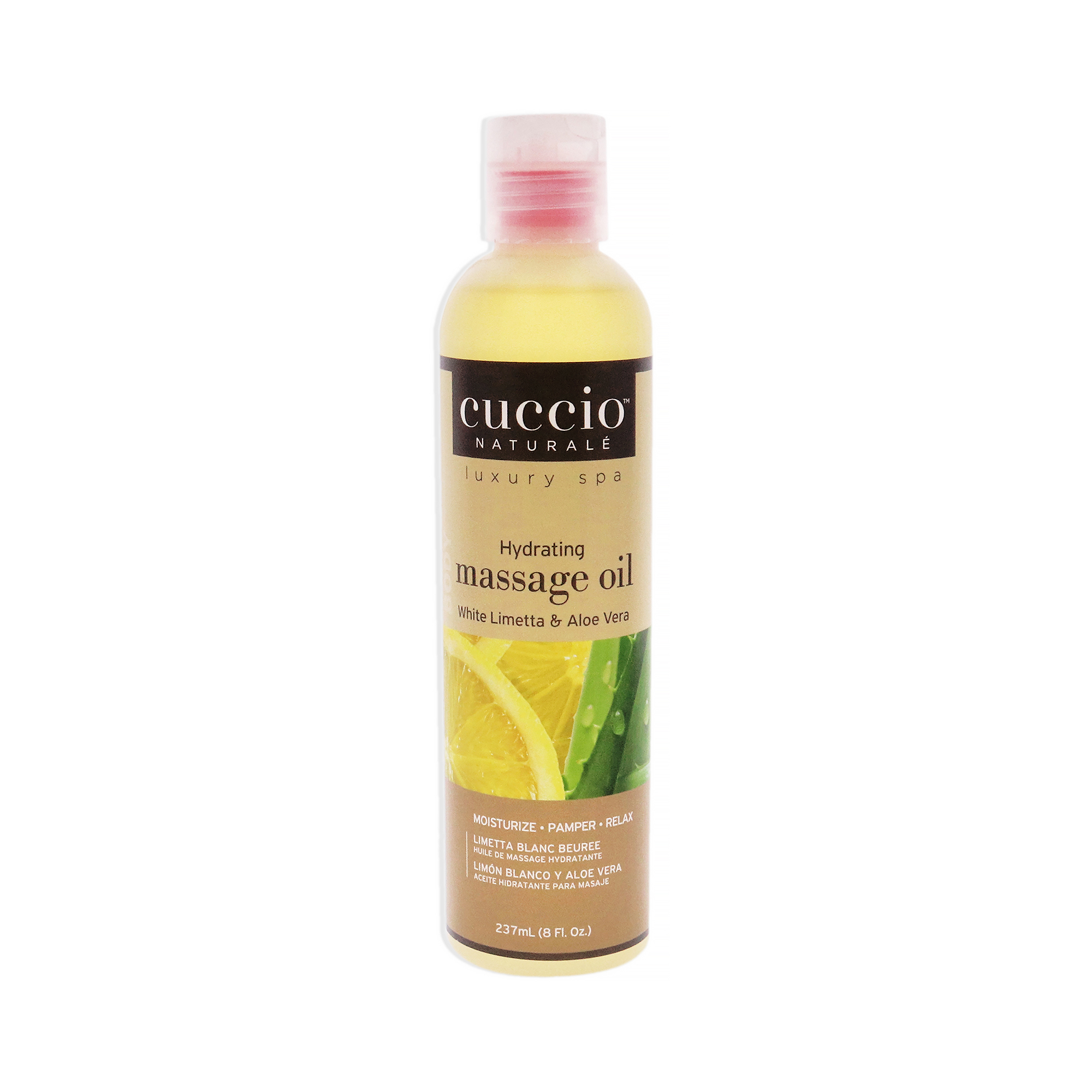 Foto 2 pulgar | Aceite Hidratante De Masaje Cuccio - Limetta Blanca Y Aloe Vera 240 Ml - Venta Internacional.