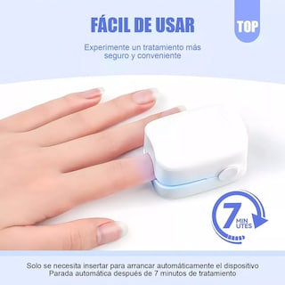 Foto 3 | Tratamiento Láser De Hongos En Las Uñas Y Onicomicosis Eo Safe Imports Esi-16604 Blanco