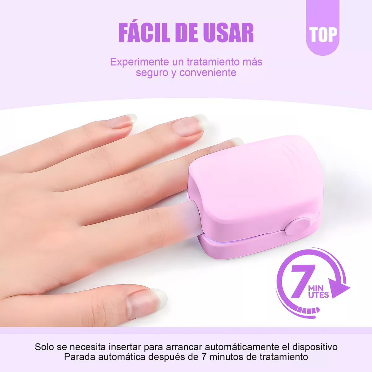 Foto 4 pulgar | Tratamiento Láser De Hongos En Las Uñas Y Onicomicosis Rosa