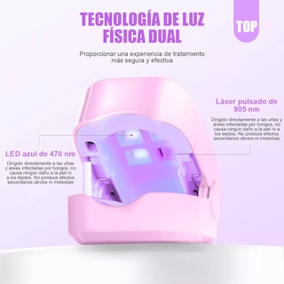 Foto 4 | Tratamiento Láser De Hongos En Las Uñas Y Onicomicosis Rosa