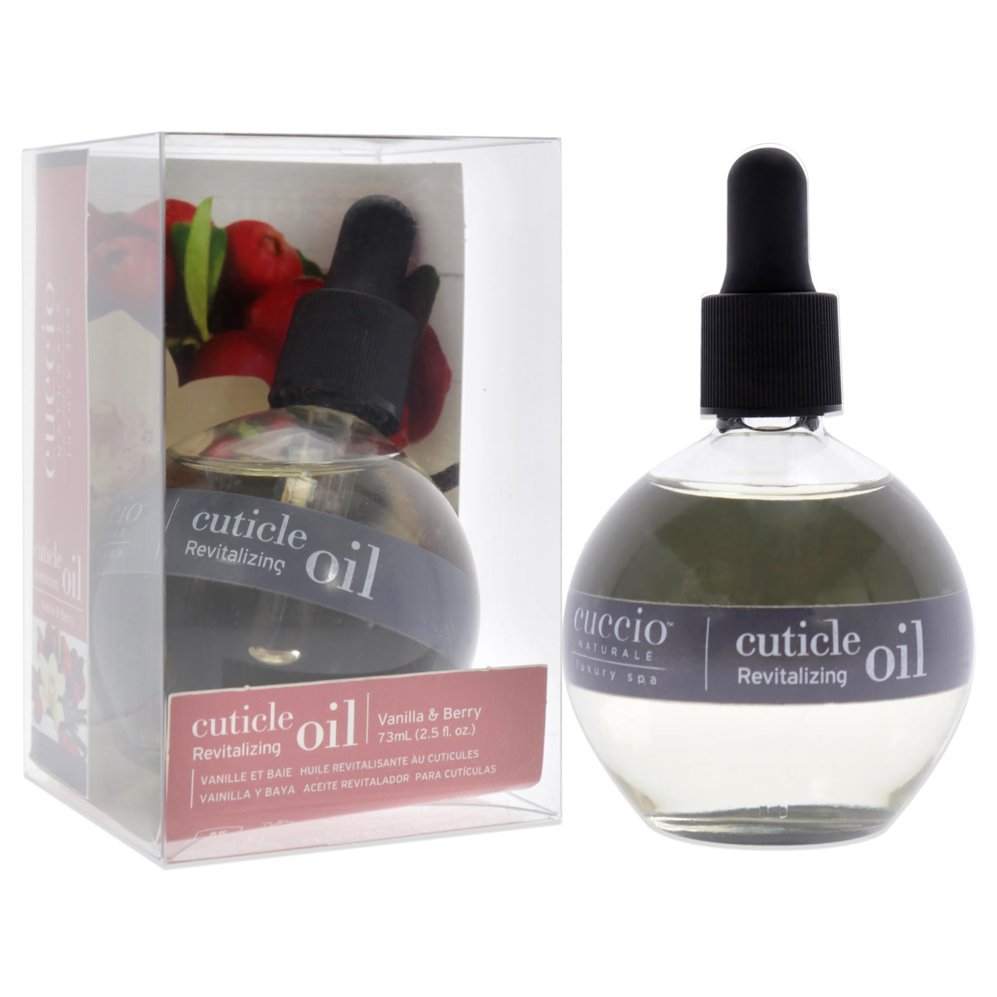 Foto 4 pulgar | Aceite Para Cutículas Cuccio Naturale, Vainilla Y Bayas, 75 Ml, Sin Parabenos - Venta Internacional.