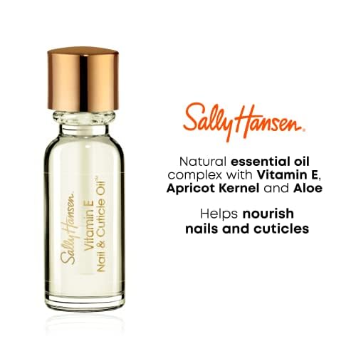 Foto 2 | Aceite Para Uñas Y Cutículas Sally Hansen, Vitamina E, 13,3 Ml - Venta Internacional.