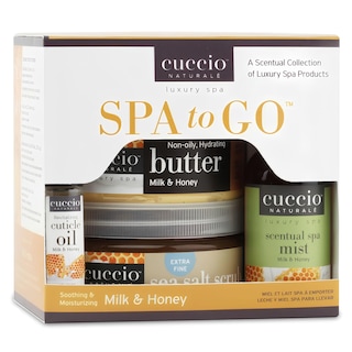 Foto 1 | Set De Cuidado De La Piel Cuccio Spa To Go Milk & Honey, 4 Unidades Con Bruma De 60 Ml - Venta Internacional.