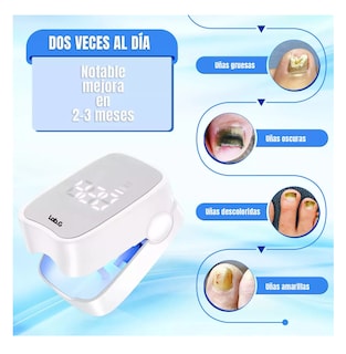 Foto 4 | Laser Para Quitar Hongos De Las Uñas Elimina Onicomicosis Blanco