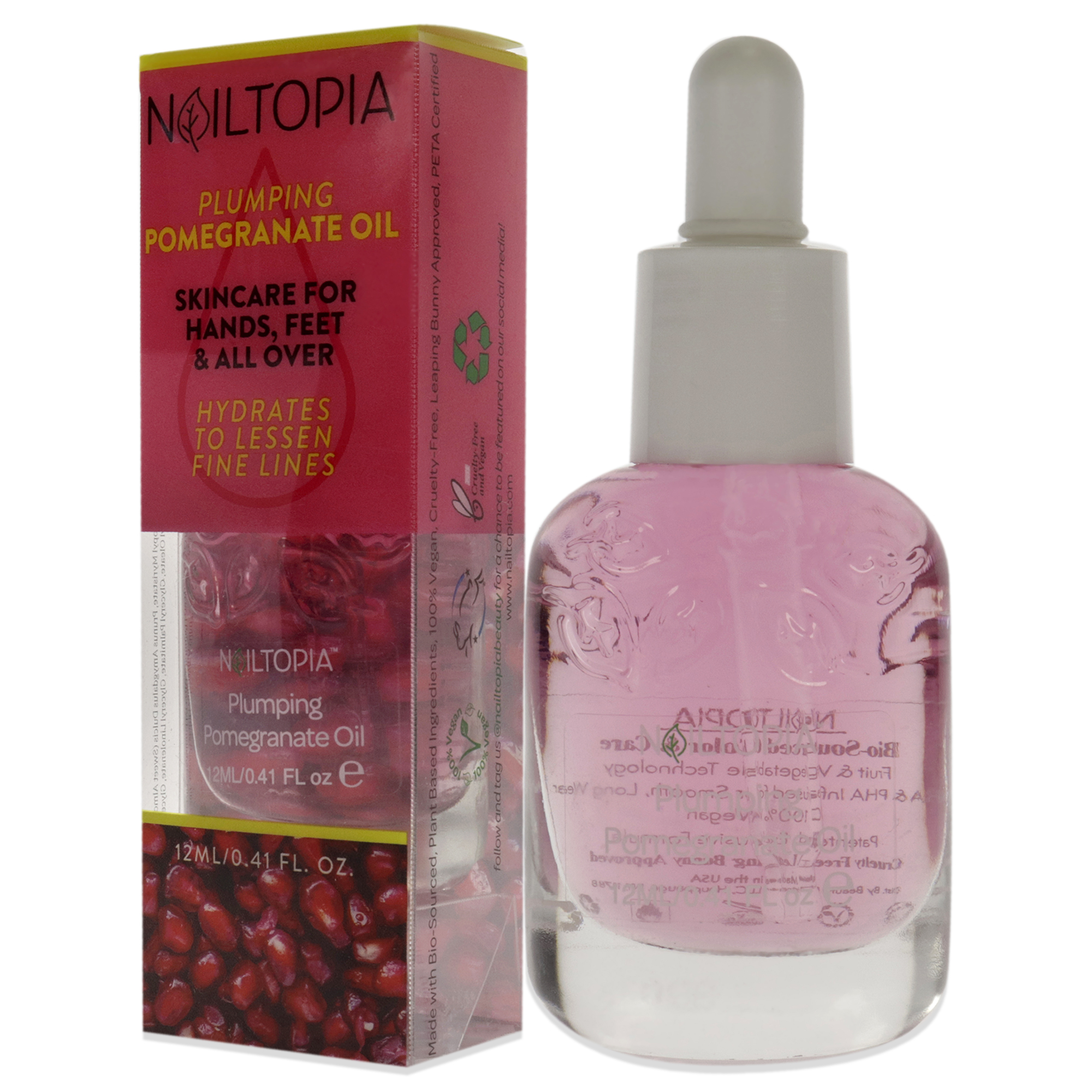 Foto 5 pulgar | Aceite De Granada Para Uñas: Hidratante Y Regenerador - Venta Internacional.