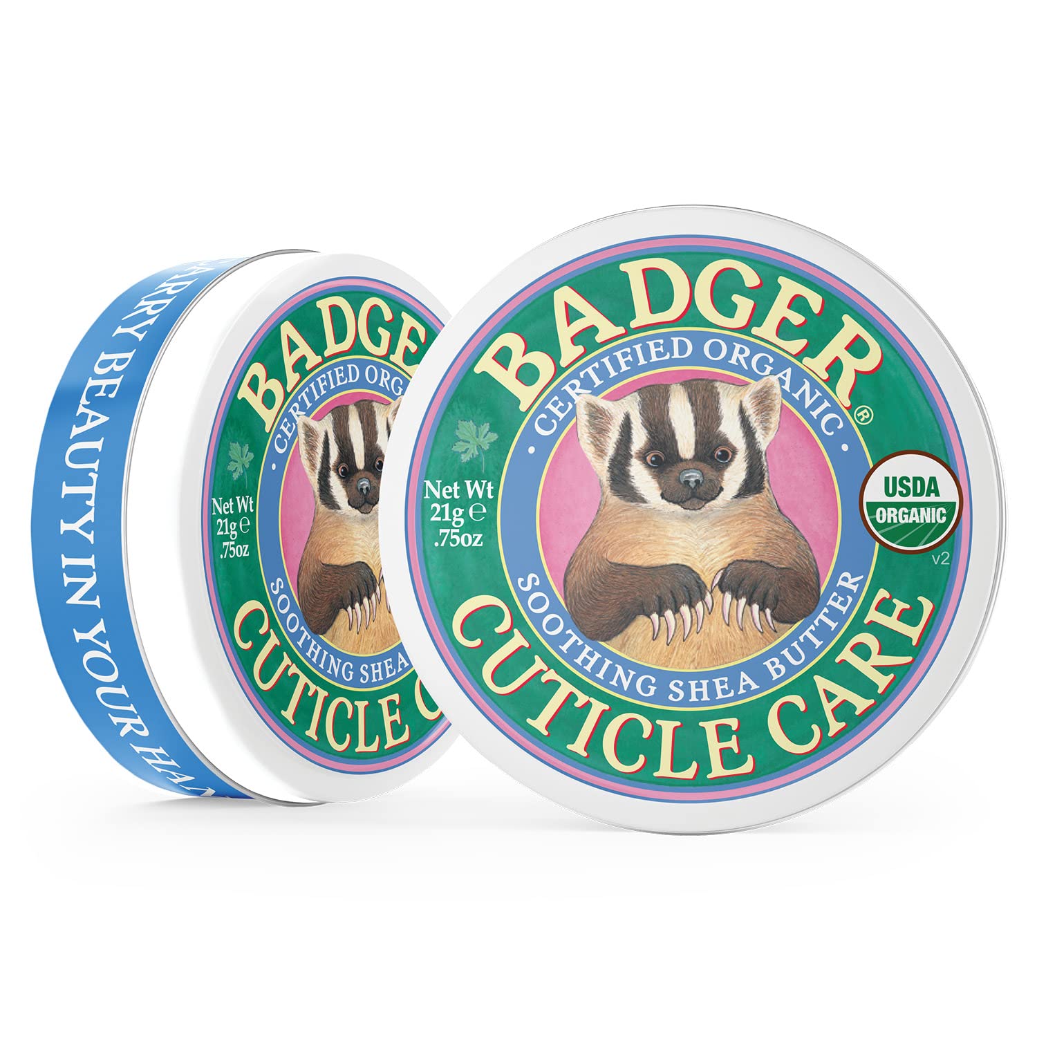 Foto 4 pulgar | Bálsamo Para El Cuidado De Las Cutículas Badger Organic Con Manteca De Karité, 22 Ml - Venta Internacional.