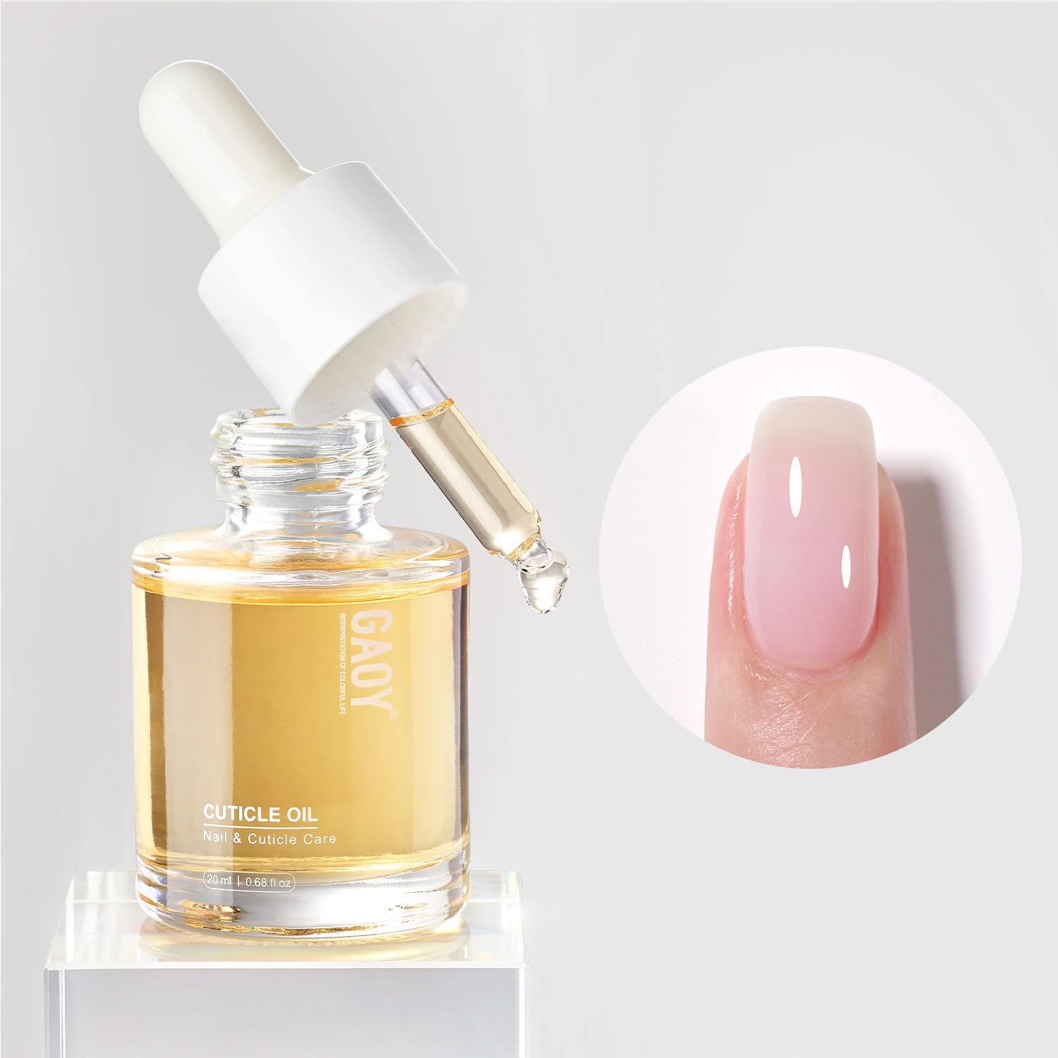 Foto 1 | Aceite Para Cutículas Gaoy, Fortalecedor De Cuidado De Cutículas, 20 Ml, Para El Crecimiento De Las Uñas - Ven