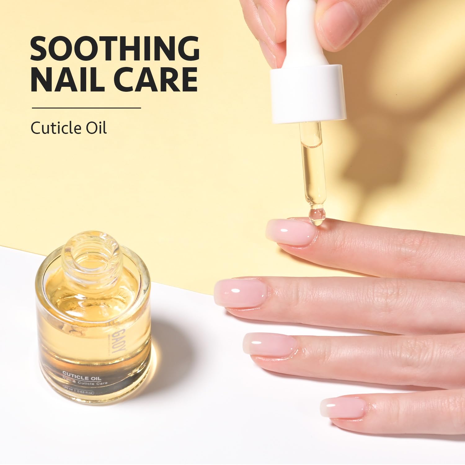 Foto 2 | Aceite Para Cutículas Gaoy, Fortalecedor De Cuidado De Cutículas, 20 Ml, Para El Crecimiento De Las Uñas - Ven