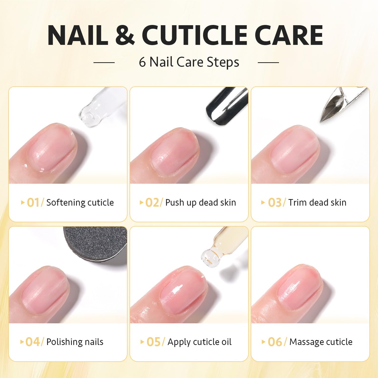 Foto 4 pulgar | Aceite Para Cutículas Gaoy, Fortalecedor De Cuidado De Cutículas, 20 Ml, Para El Crecimiento De Las Uñas - Ven