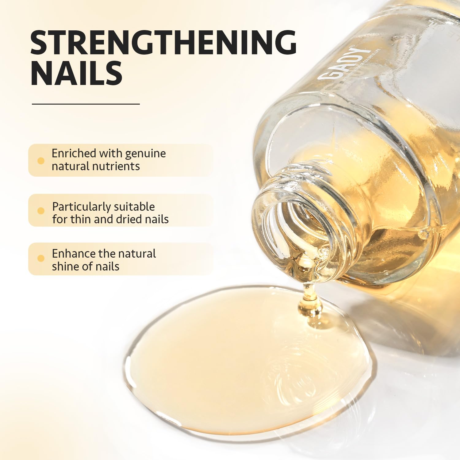Foto 6 pulgar | Aceite Para Cutículas Gaoy, Fortalecedor De Cuidado De Cutículas, 20 Ml, Para El Crecimiento De Las Uñas - Ven