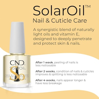 Foto 2 | Aceite Para Cutículas Cnd Solaoil, Mezcla Natural De 15 Ml Con Jojoba Y Vitamina E - Venta Internacional.