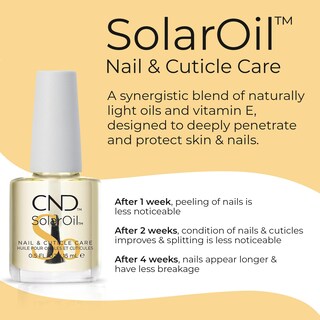 Foto 5 | Set De Cuidado De Cutículas Cnd Solaoil + Borrador De Cutículas, 15 Ml - Venta Internacional.