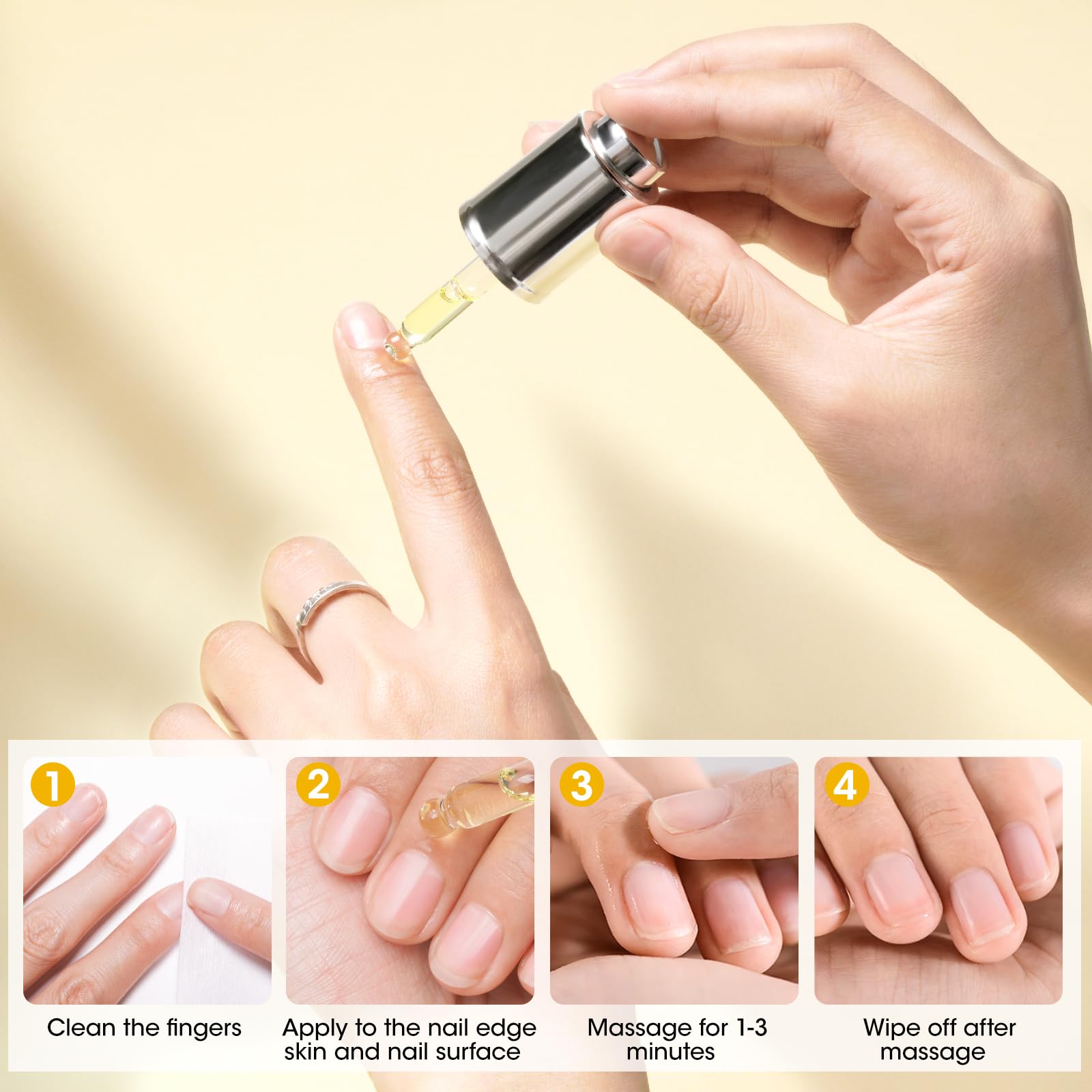 Foto 6 pulgar | Aceite Para Uñas Y Cutículas, Gel Para El Crecimiento, Hidratante, 20 Ml - Venta Internacional.