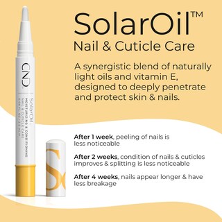 Foto 2 | Bolígrafo Cnd Solaoil Essential Care Para El Cuidado De Las Uñas, 2,4 Ml, Paquete De 1 - Venta Internacional.