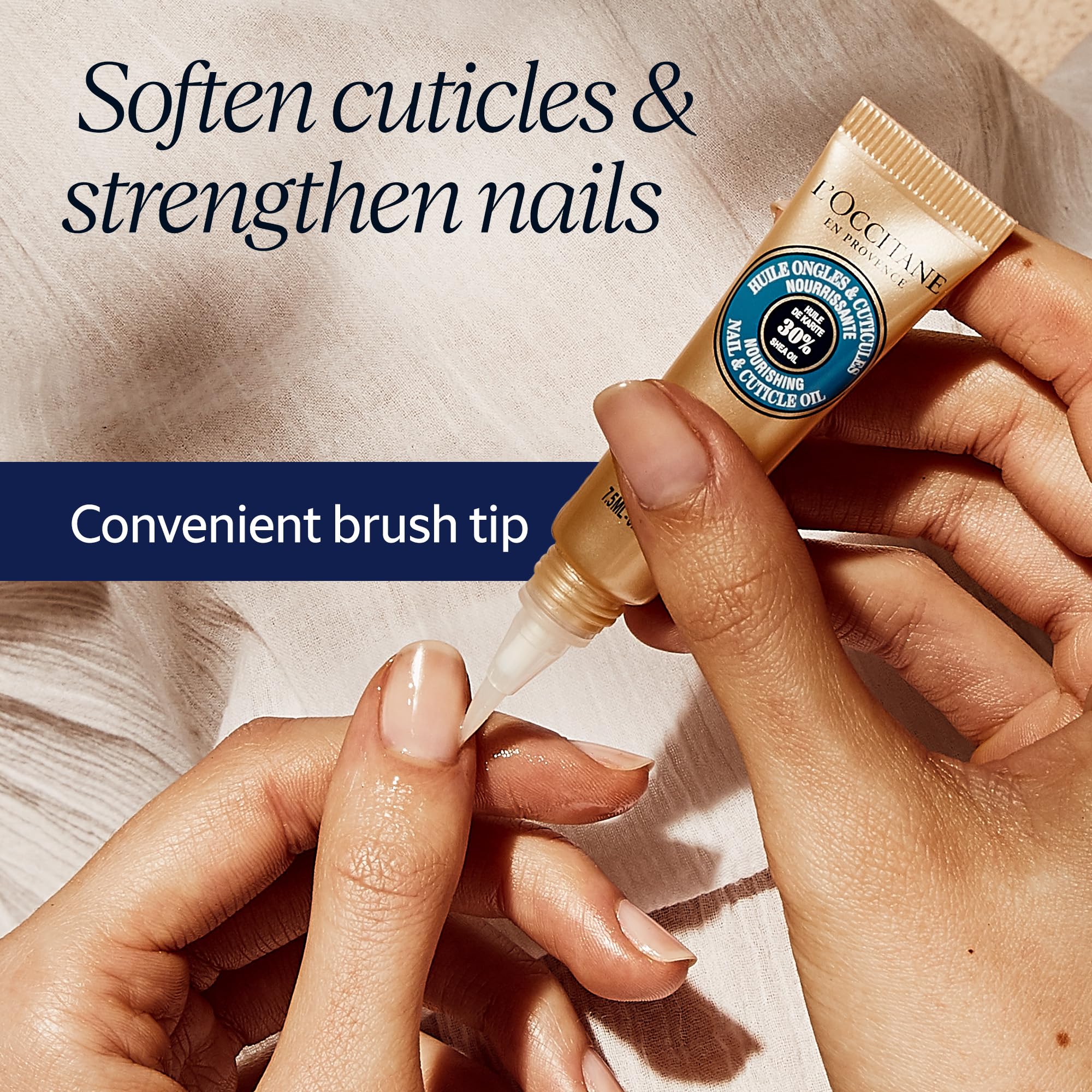 Foto 3 pulgar | Aceite Para Uñas Y Cutículas L'occitane Shea Nourishing 7,5 Ml - Venta Internacional.