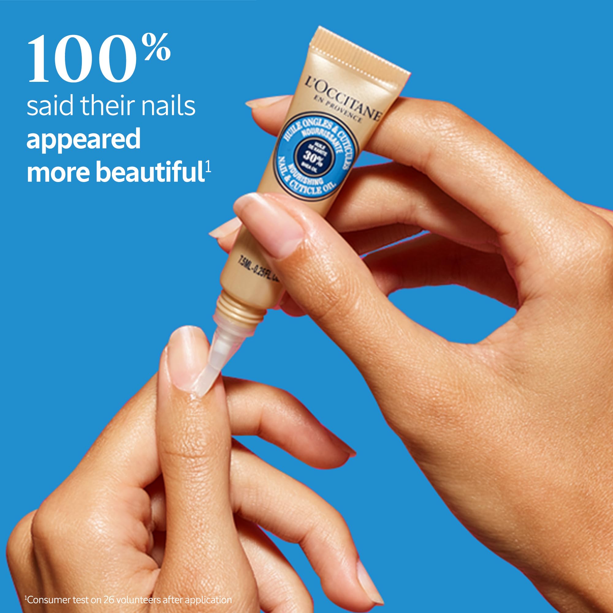 Foto 4 pulgar | Aceite Para Uñas Y Cutículas L'occitane Shea Nourishing 7,5 Ml - Venta Internacional.