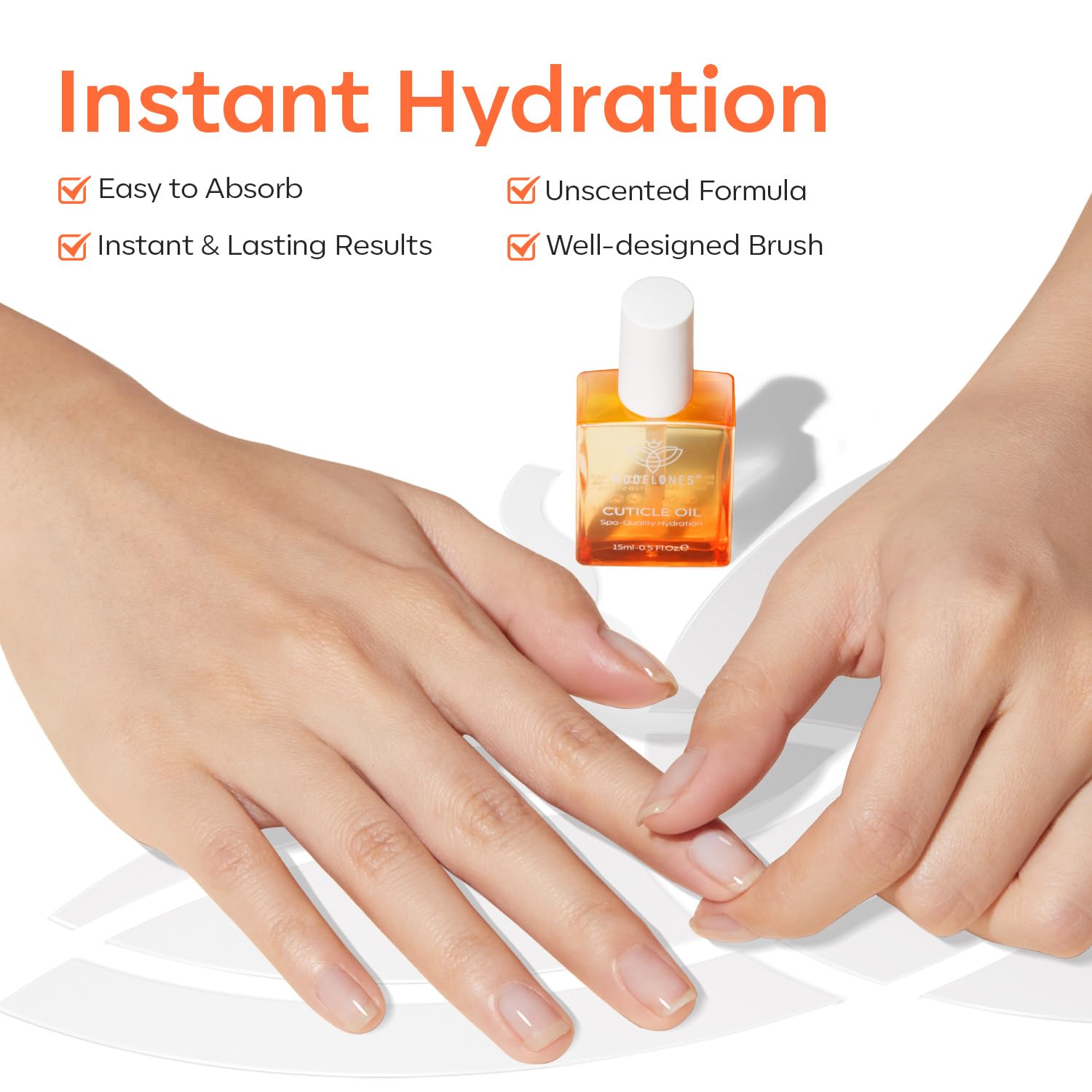 Foto 4 pulgar | Aceite Para Cutículas Modelones, Fortalecedor De Uñas Con Aceite De Jojoba, 15 Ml - Venta Internacional.