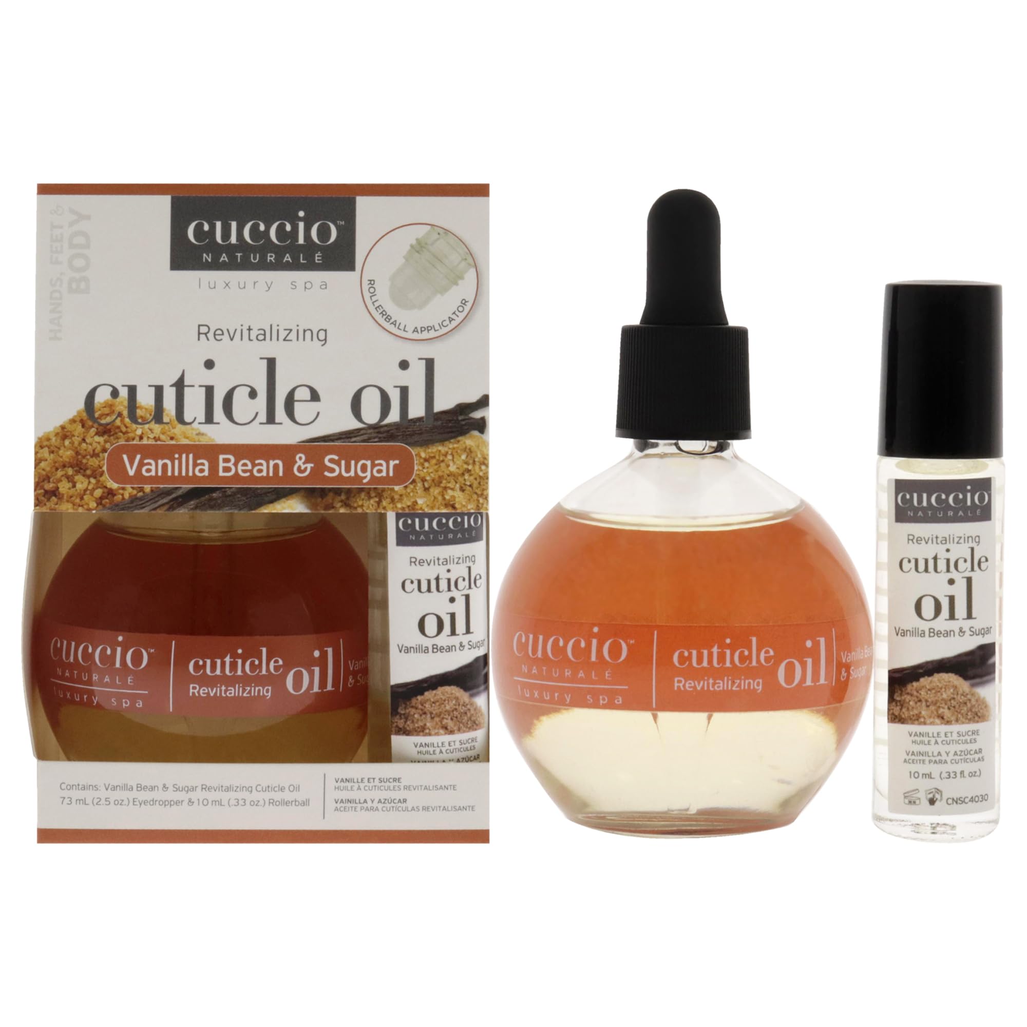 Foto 2 pulgar | Set De Aceite Revitalizante Para Cutículas Cuccio Naturale Vanilla, 2 Unidades - Venta Internacional.
