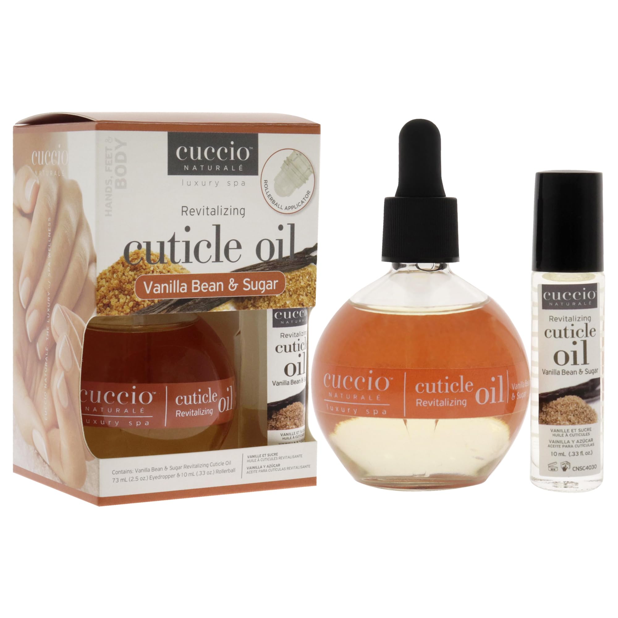 Foto 4 pulgar | Set De Aceite Revitalizante Para Cutículas Cuccio Naturale Vanilla, 2 Unidades - Venta Internacional.