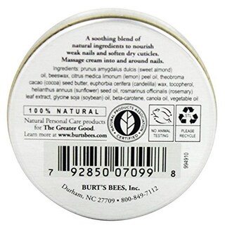 Foto 2 | Crema Para Cutículas Burt's Bees, Mantequilla De Limón, 17 G (0.6 Oz) X Paquete De 4 - Venta Internacional.