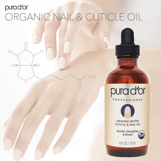 Foto 5 | Aceite Para Uñas Y Cutículas Pura D'or Organic Con Biotina Y Vitamina E 120 Ml - Venta Internacional.