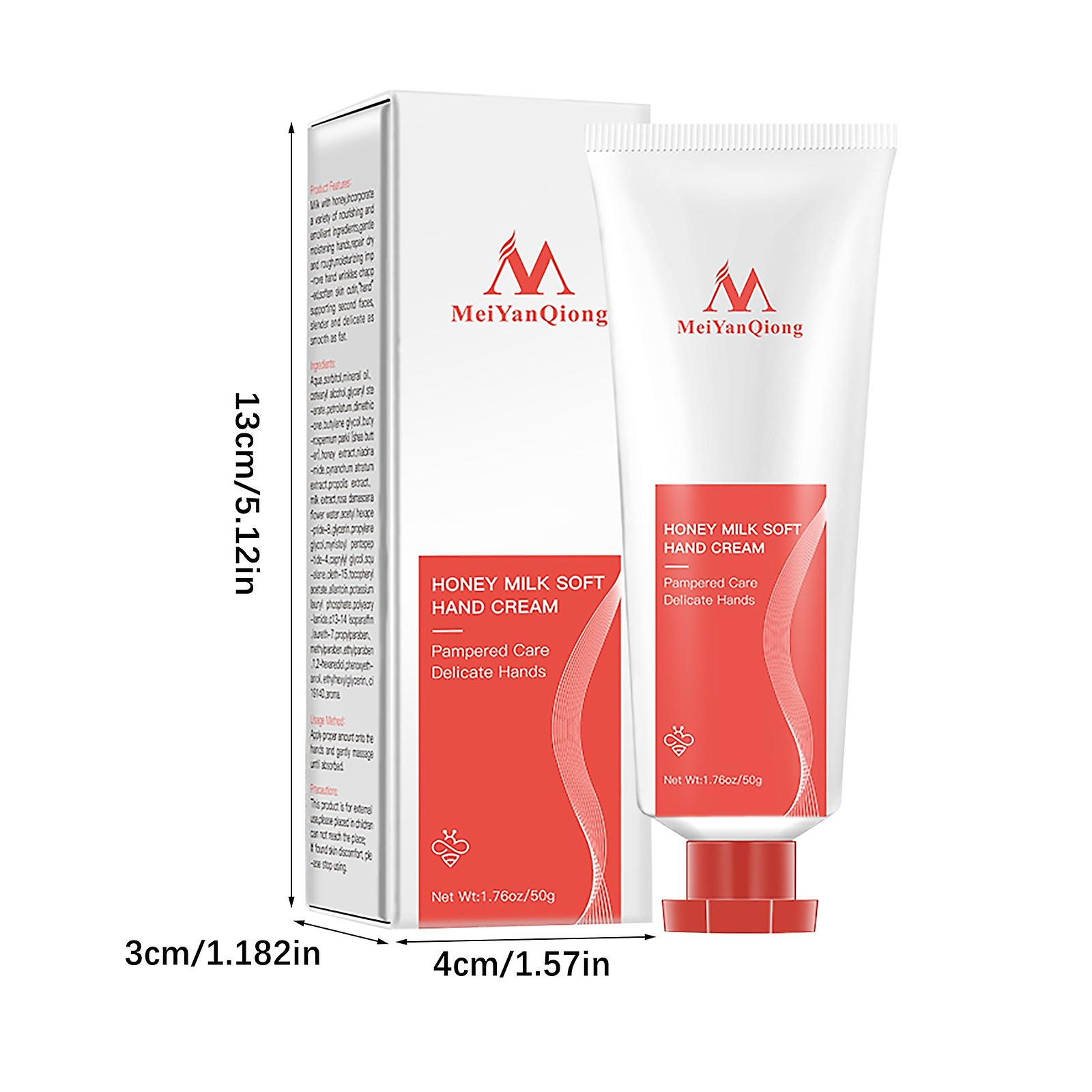 Foto 3 pulgar | Crema De Manos Huoguo Nutrition Repair Emulsion Honey Milk - Venta Internacional.